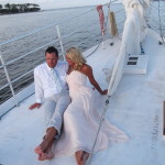 wedding sailing trip